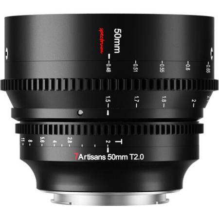 7Artisans Spectrum 50mm T2.0 Full Frame - obiektyw stałoogniskowy